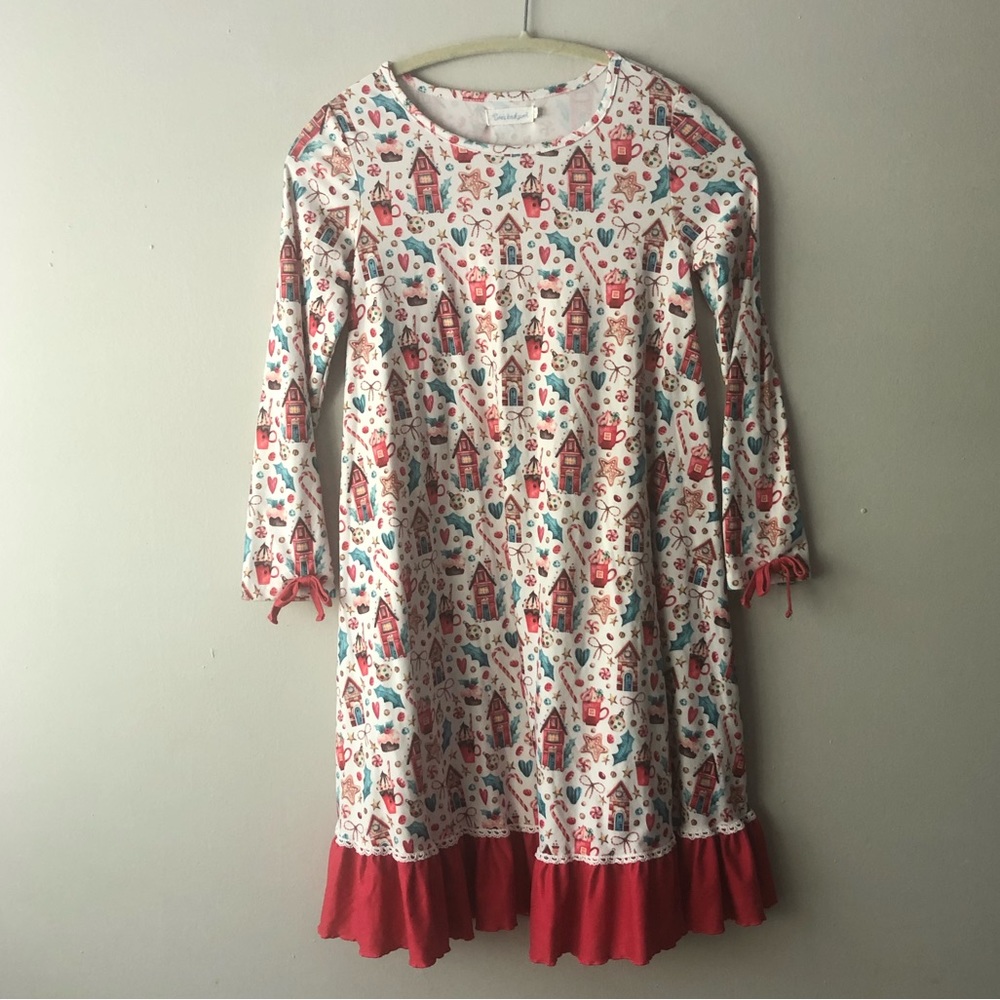 Evie’s Backyard Christmas Nightgown